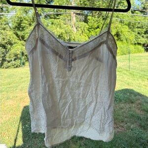 Abercrombie & Fitch Cream Lace Cami Top